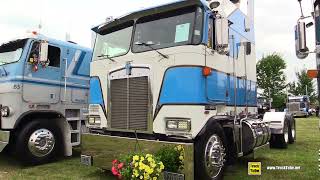 1985 Kenworth K100 Cabover Truck  Exterior Interior Tour [upl. by Ot]