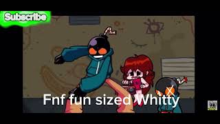 Fnf but bad Whitty 20 vs fun sized Whitty 20 V2 [upl. by Allare239]