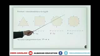 7 02 096 Java 25 Matematikë perimetri dhe syprina e sipërfaqeve shumëkëndëshe të rregullta [upl. by Ennaecarg]