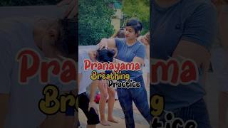 Pranayama Breathing practice session yoga pyramidfamily yogiadityanath rishikesh [upl. by Prentice]