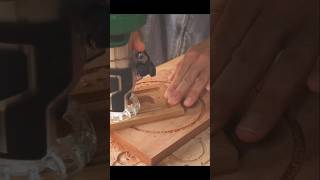 Wood Circle Cutting Tricks woodworking shortsfeed trending wood besttools trendingshorts diy [upl. by Hoye]