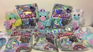 Lil Flockers Unicorn Blind Bags amp Cutie Cuffs Plush Unboxing [upl. by Nileak597]