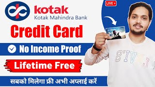 Kotak Credit Card Apply  Kotak Mahindra Credit Card Apply  Lifetime Free Credit Card 2023 [upl. by Bolen986]