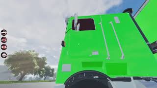 Long Trailers in American Plains Mudding Roblox [upl. by Haeluj]