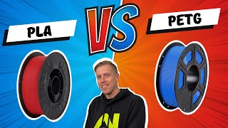 PLA vs PETG Filament  Everything You NEED TO KNOW [upl. by Nitsew]