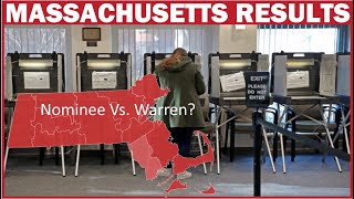 2024 MASSACHUSETTS RESULTS  Republican attorney NOMINATED to face Elizabeth Warren in the general [upl. by Bremer]