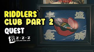 Riddlers Club Part 2 Zenless Zone Zero  ZZZ [upl. by Avlasor]