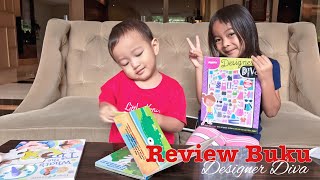 Zara Review Buku Designer Diva  Make Believe Ideas  Buku Sticker Style and Create [upl. by Ettelrac]