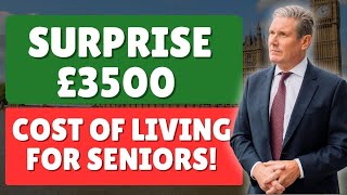 quotSurprise £3500 Cost of Living Boost for Seniors Claim Your Money Now Before It’s Too Late [upl. by Forland]