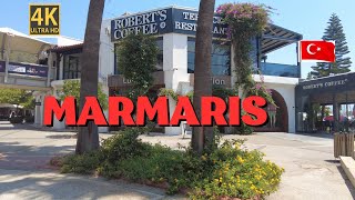 Alisveris Merkezi Marmaris turkey Shopping mall Walking Tour 4KUHD 🌏 [upl. by Nepsa]