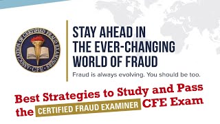 Certified Fraud Examiner CFE Exam  Best Strategies to Study and Pass the CFE Exam in 2023 [upl. by Hasila571]