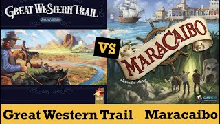 Great Western Trail vs Maracaibo Alexander Pfister [upl. by Ellenehc168]