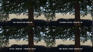 Cryengine 5  Vegetations New Detail Bending Effect [upl. by Kwabena]