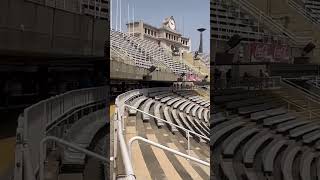 Inside Olympic Stadium in Barcelona [upl. by Lebatsirc924]