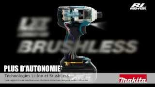 Comment fonctionne un moteur sans charbon  Brushless Makita [upl. by Affer]