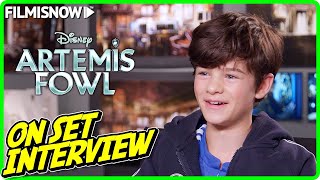 ARTEMIS FOWL  Ferdia Shaw quotArtemis Fowlquot Onset Interview [upl. by Lenaj]