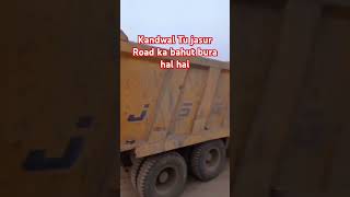 kandwal Tu Jassur road ka bahut bura HAal hai [upl. by Dustie489]