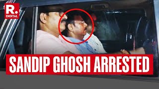 First Visuals Sandip Ghosh RG Kar ExPrincipal Arrested By CBI  Kolkata Rape Horror [upl. by Niwrud148]