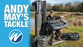 Andy Mays Fishing Tackle  What Does A Professional Angler Use [upl. by Bushore]