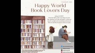 Happy World Book Lovers Day [upl. by Regazzi674]