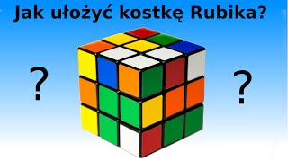 Jak ułożyć Kostkę Rubika 3x3 Najprostsza metoda  Najlepsze tłumaczenie [upl. by Tabbie]