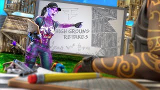 Highground Retake Tutorial v4 BEST RETAKES IN FORTNITE [upl. by Ynattirb]