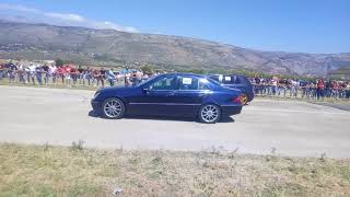 VW Golf 5 20 TDI vs Mercedes CClass [upl. by Yrrad]