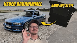 Moderner Dachhimmel im BMW E36 mit E91 Stoff [upl. by Aiht]