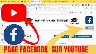 Comment associer une page facebook à une chaine youtube [upl. by Kape]