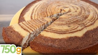 Recette du Gâteau zébré ou Zebra Cake  750g [upl. by Takeshi]