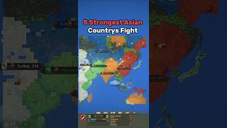 Top 5 Asia worldbox superworldbox sandbox shorts subscribe asia map geography [upl. by Hama980]