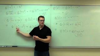 Calculus 1 Lecture 22 Techniques of Differentiation Finding Derivatives of Functions Easily [upl. by Sami]