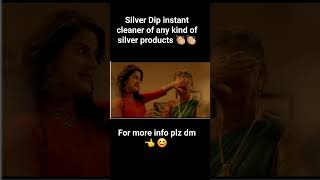 Silver dip instant cleaner of anykind of silver products👏🏼👏🏼 for more info plz dm👈 Modicare only😊 [upl. by Hector]