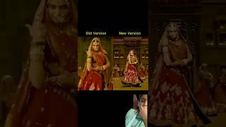 Ghoomar song two versions🙏 dance ghommar garba bollywood padmavatimovie ghoomarofficial [upl. by Layla]