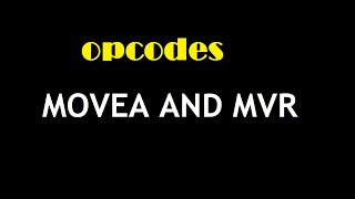 MOVEA and MVR opcode in as400 [upl. by Raybourne]