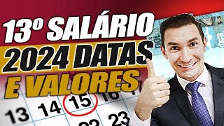 SAIU CALENDÁRIO de ANTECIPAÇÃO de PAGAMENTOS  13º SALÁRIO PAGAMENTO 2024 para APOSENTADOS INSS [upl. by Nyvets]