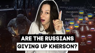 KhersonCrimean Front Panic Retreat and Russian Forces Failure  Ukraine war map 21Nov2023 [upl. by Tella]