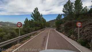 Descending Col de Rates  Parcent Costa Blanca Espana [upl. by Gine415]