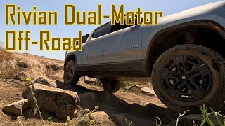 Rivian Dual Motor OffRoad at Prairie City OHV Park [upl. by Havot]