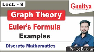 Eulers Formula Examples  Graph Theory  Ganitya [upl. by Aline]