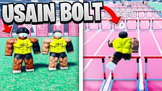 I BECAME USAIN BOLT IN ROBLOX TRACK AND FIELD INFINITE [upl. by Anhsirk]