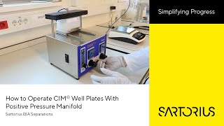 How to Operate CIM Well Plates With Positive Pressure Manifold [upl. by Areis]