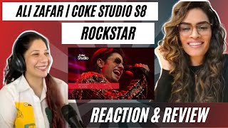 ROCKSTAR ALI ZAFAR REACTION  cokestudio Season 8 [upl. by Aires]