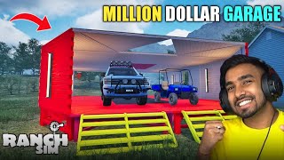 I Make Millions Dollars Garage In Ranch Simulator  EP 1 [upl. by Wilma]