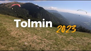 Tolmin Paragliding  Blue Sky  2023 [upl. by Flessel]