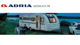 Wohnwagen ADRIA Adora 673 PK  ideal für Familien [upl. by Madelin]