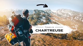 3 jours et 60km dans la Chartreuse  Bivouac et Rando en autonomie [upl. by Thordia565]