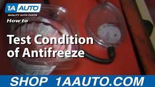 How to Test Condition of Antifreeze  Freezing amp Boiling Points [upl. by Kalinda329]