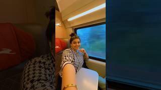 Milan😍ITALY కి మా Business Class Train Journey✨50k Ticket Price for 3 shorts viral travel [upl. by Sewoll]