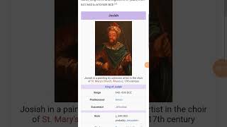 King Josiah16th King of Judah640609BC [upl. by Ecital706]